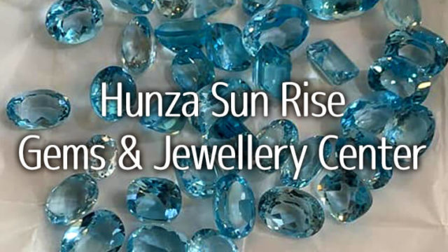 フンザで買うお土産　天然石のジュエリー「Hunza Sun Rise Gems & Jewellery Center」