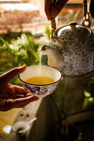 パキスタンの緑茶　カワ（kahwa）